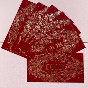 Dior Limited Edition 2023 Lucky Money (8 envelopes inside) in original packaging